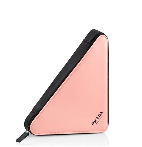 prada pink triangle pouch|farfetch prada purses.